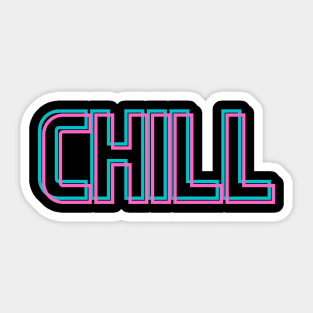 Chill Sticker